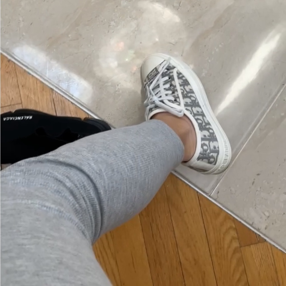 WALK'N'DIOR SNEAKER
Gray Dior Oblique Embroidered Cotton. LOW top